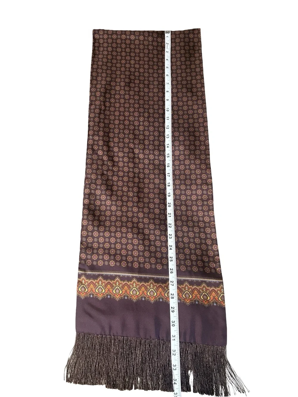 Dion Reversible Italian Silk Wool Scarf Made in Canada